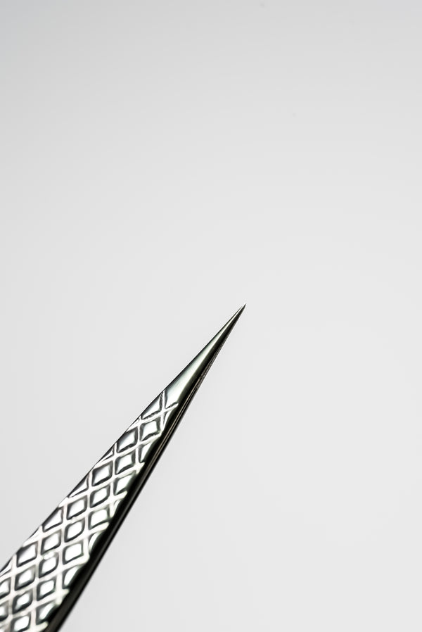 Noir Grip - Straight Tweezers