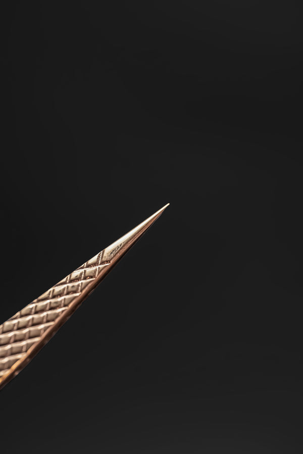 Golden Bloom- Straight Tweezers